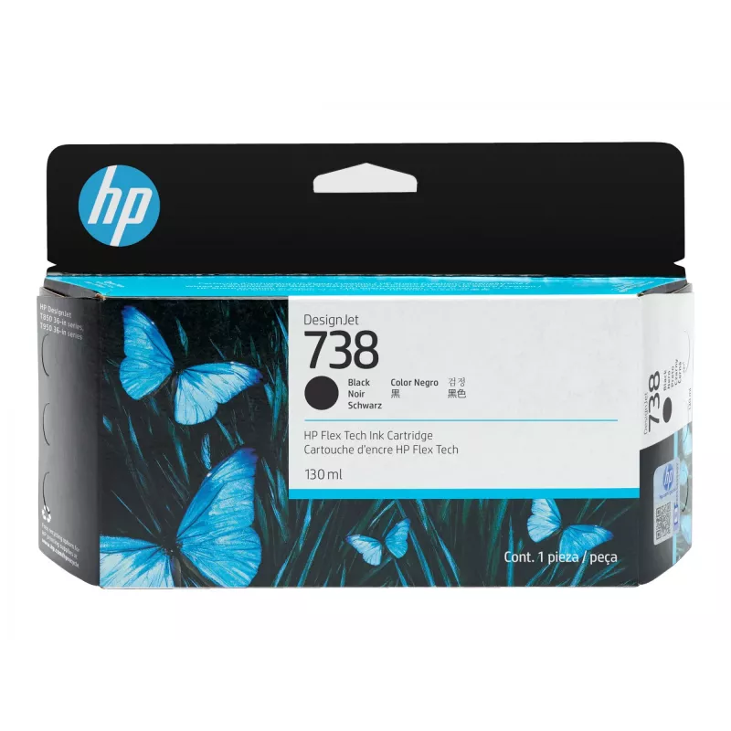 Kasetė HP 498N4A 738 Juoda, suderinama su HP spausdintuvais