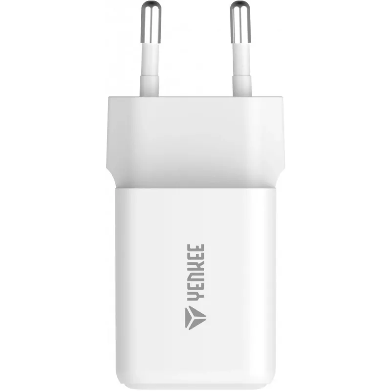Sieninis įkroviklis USB C 35W 3A Power Delivery 3.0 QC 3.0 baltas