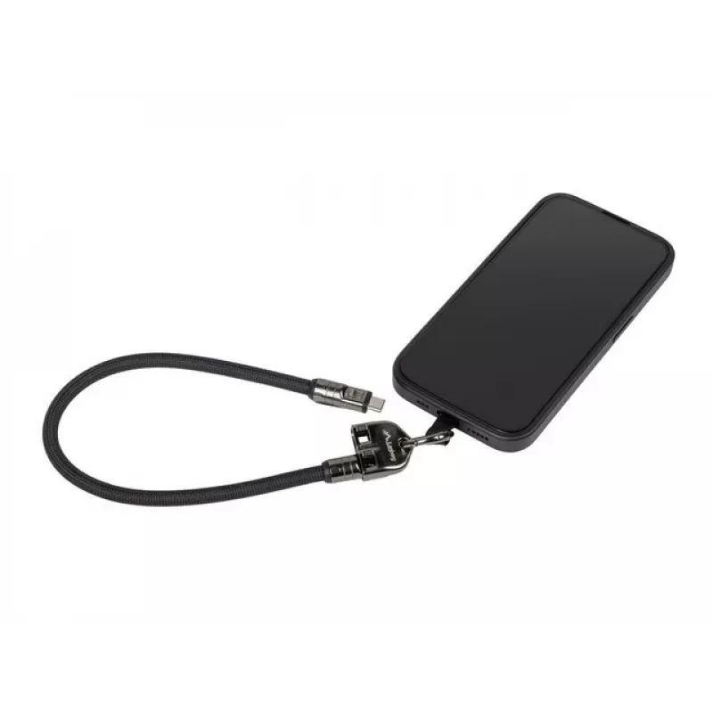 USB-C laidas LANBERG CA-CMCM-10LN-0003-BK 0,3 m 240W Juodas