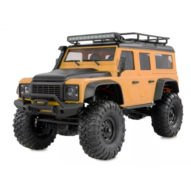 RC visureigis Amewi Mini‑D90 4WD 1:16 RTR nuotoliniu valdymu modelis, 4 ratų pavara, 1:16 mastelis