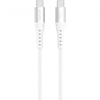USB C laidas 4smarts 541452 1,5 m baltas 0,48 Gbit/s