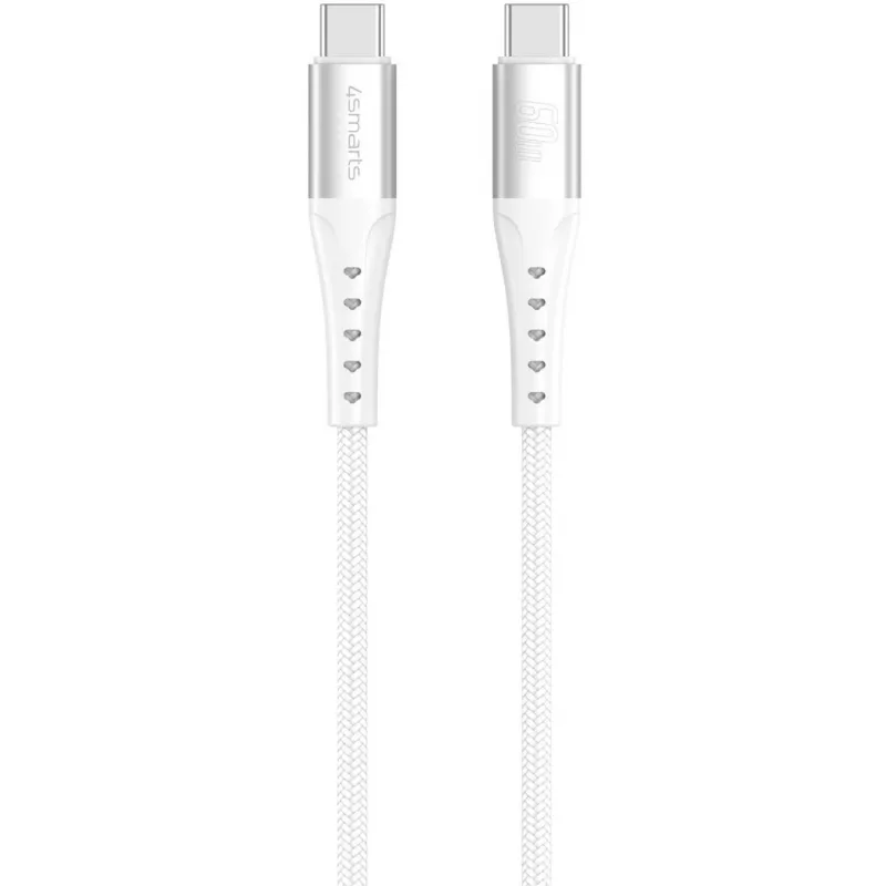 USB C laidas 4smarts 541452 1,5 m baltas 0,48 Gbit/s