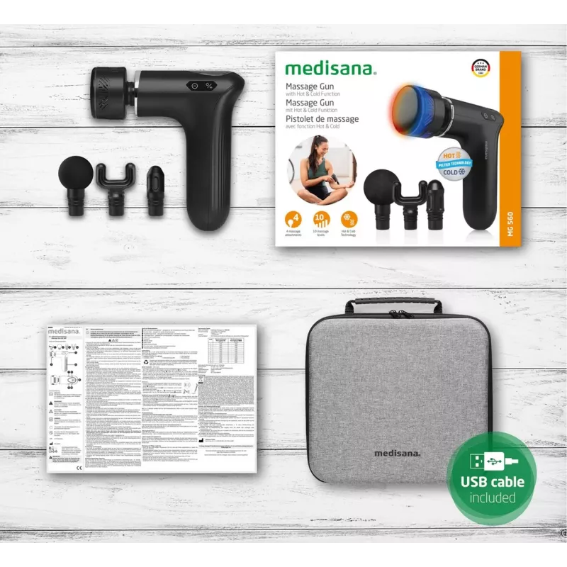 Medisana MG 560 Hot&Cold pistolinis masažuoklis