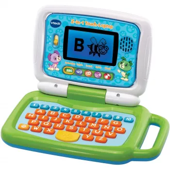 2-in-1 liečiamasis nešiojamasis kompiuteris, mokomasis kompiuteris Žalia/Mėlyna