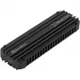 Išorinis SSD korpusas Silverstone MS12 Black M.2