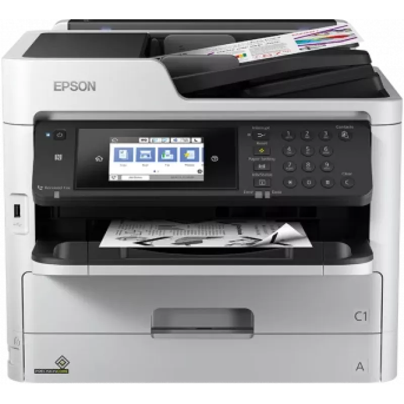 Epson WorkForce Pro WF-M5799DWF Spausdintuvas Rašalinis Nespalvotas Daugiafunkcis A4, Skaitiklis Nuo 100 000 iki 180 000 (Naudotas)