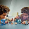 LEGO Marvel rinkinys Geležinio žmogaus laboratorija Šarvų salė 76315 — 384 detalės, 5 minifigūrėlės, ekspozicinė zona