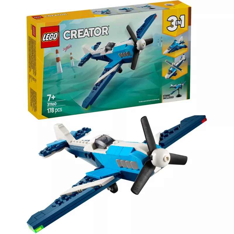 LEGO CREATOR 3 IN 1 31160 Lenktyninis Lėktuvas