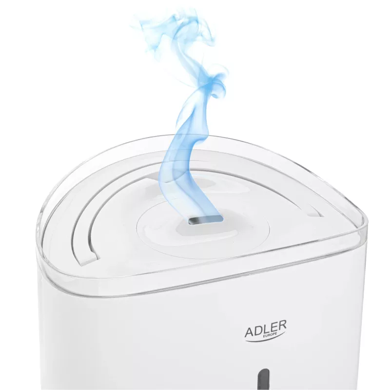 Adler AD 7971 Ultragarsinis drėkintuvas, 30 W, 5 l, baltas
