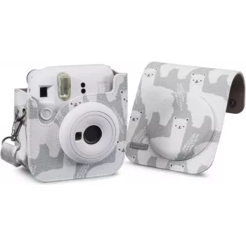 Cullmann RIO Fit 120 – Dėklas – Fujifilm – Instax mini 12 – petnešėlė – Pilka – Balta (1013023970)