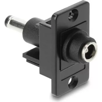 Skydinis nuolatinės srovės (DC) statinės tipo adapteris DELOCK 5,5x2,5 mm į 5,5x2,1 mm, modelis 91120