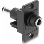 Skydinis nuolatinės srovės (DC) statinės tipo adapteris DELOCK 5,5x2,5 mm į 5,5x2,1 mm, modelis 91120