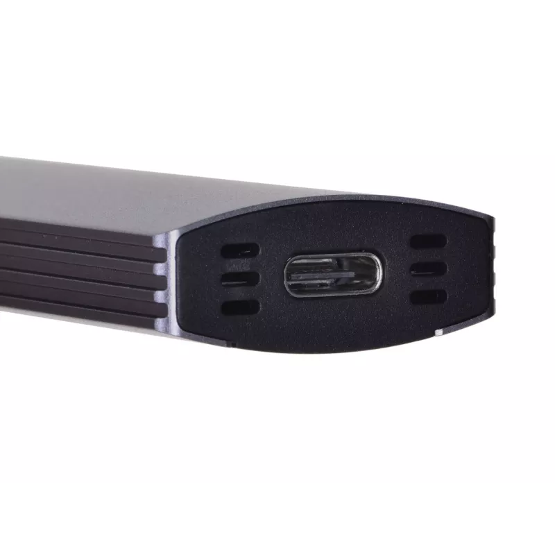 M.2 SSD korpusas Unitek uDrive pilkas – M.2 (2230/2242/2260/2280), NVMe/SATA III, USB-C 10 Gbit/s, aliuminis