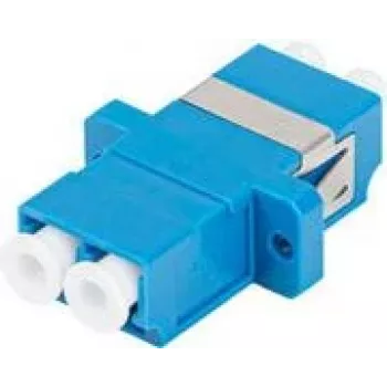 Fiber adapteris LANBERG FA-LCUP-SD01-0001-BU vienmodis LC/UPC dupleksas, mėlynas