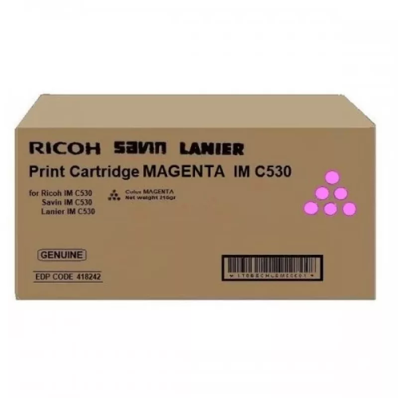Ricoh 418242 originalus tonerio kasetė 1 vnt. Purpurinė