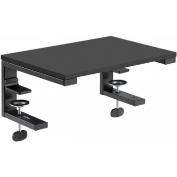 SpeaKa Professional SP-10938476 Monitoro stovas 380 mm x 250 mm Aukštis: iki 236 mm Juodas (SP-10938476)