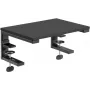SpeaKa Professional SP-10938476 Monitoro stovas 380 mm x 250 mm Aukštis: iki 236 mm Juodas (SP-10938476)
