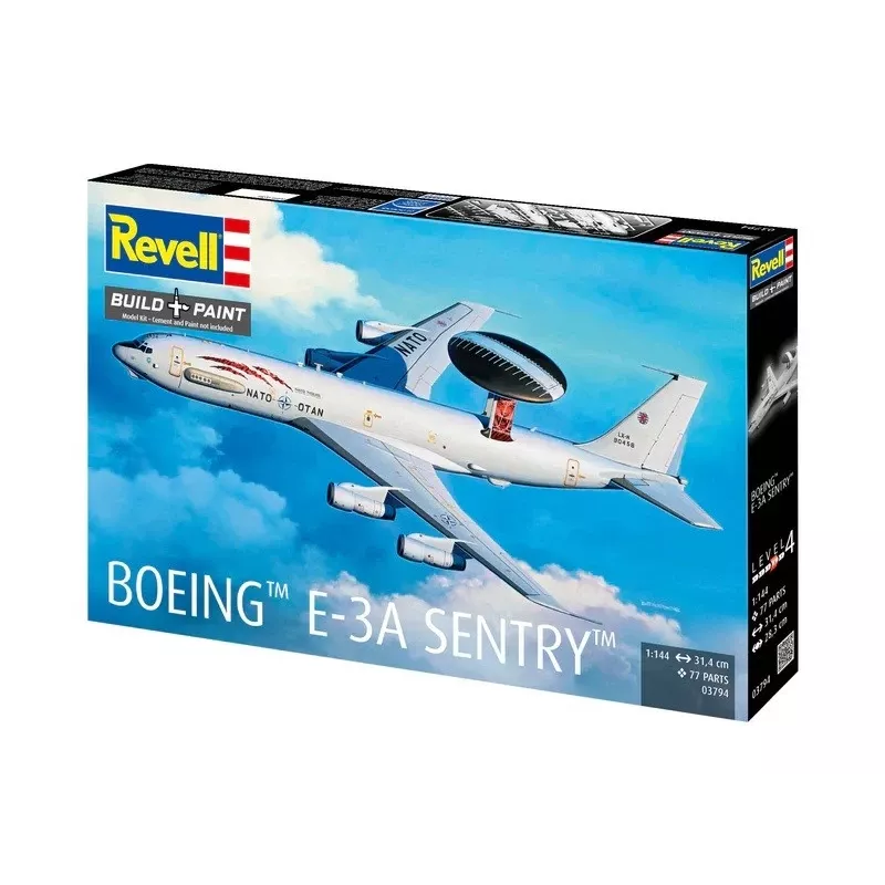 REVELL Boeing E-3A Sentry plastikinis modelis 1:144