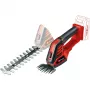 Belaidės žoliapjovės žirklės Einhell GE-CG 18/100 8 mm 18 V Li-Ion juoda, raudona