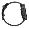 Išmanusis laikrodis GARMIN Forerunner 570 – 47 mm pilkai sidabrinis aliuminio korpusas, peršviečiamas juodas silikoninis dirželis