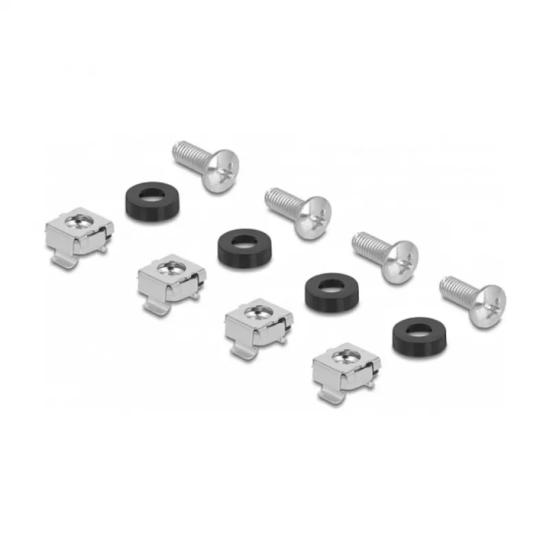 DeLOCK 67001 šviesolaidžių sujungimo dėžė juoda metalinė 482x220x44 mm