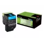 Originalus Lexmark 702C R žalsvai mėlynas (cyan) kasetė, 1 vnt.