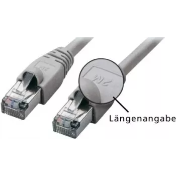Tecline exertis Connect - Laidas jungiamasis - RJ-45 (kištukas) į RJ-45 (kištukas) - 7,5 m - SFTP - CAT 5e - Pilka (71607)