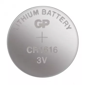GP baterija ličio monetinė 1 vnt. lizdinėje pakuotėje CR 1616 (060.1616C1)