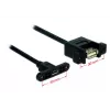 USB laidas Micro-USB B USB A DeLOCK 85109 0,25 m