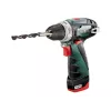 Gręžtuvas su pistoline rankena Metabo PowerMaxx BS Basic 1400 aps./min, juoda, žalia