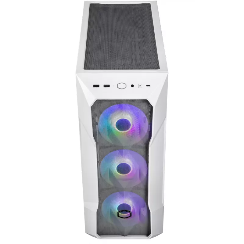 PC korpusas Cooler Master MasterBox TD500 Mesh V2 Midi Tower baltas