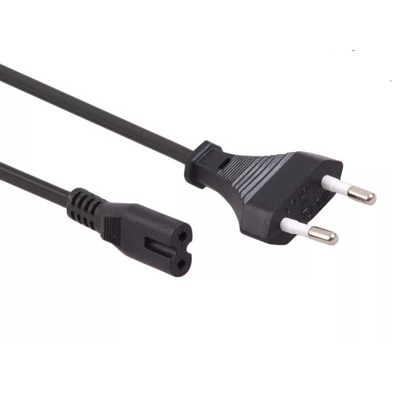 Maclean MCTV-809 maitinimo kabelis, EU kištukas į Figure-8 (C7), 1,5 m