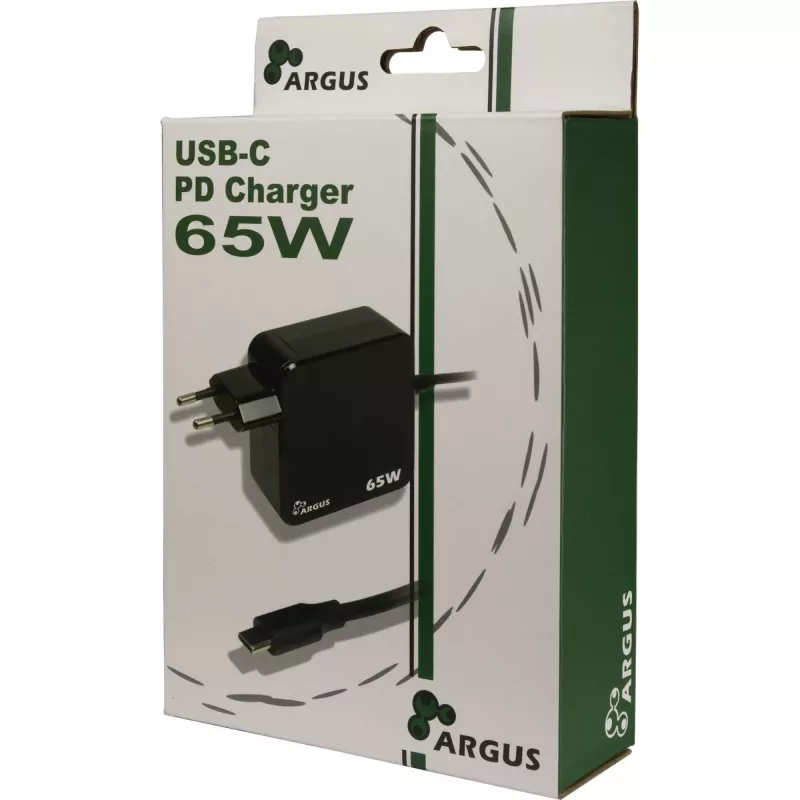 Įkroviklis Inter-Tech PD-2065 Universalus Juodas AC Vidaus