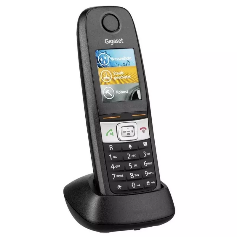 Gigaset E630HX analoginis telefonas, pilka spalva