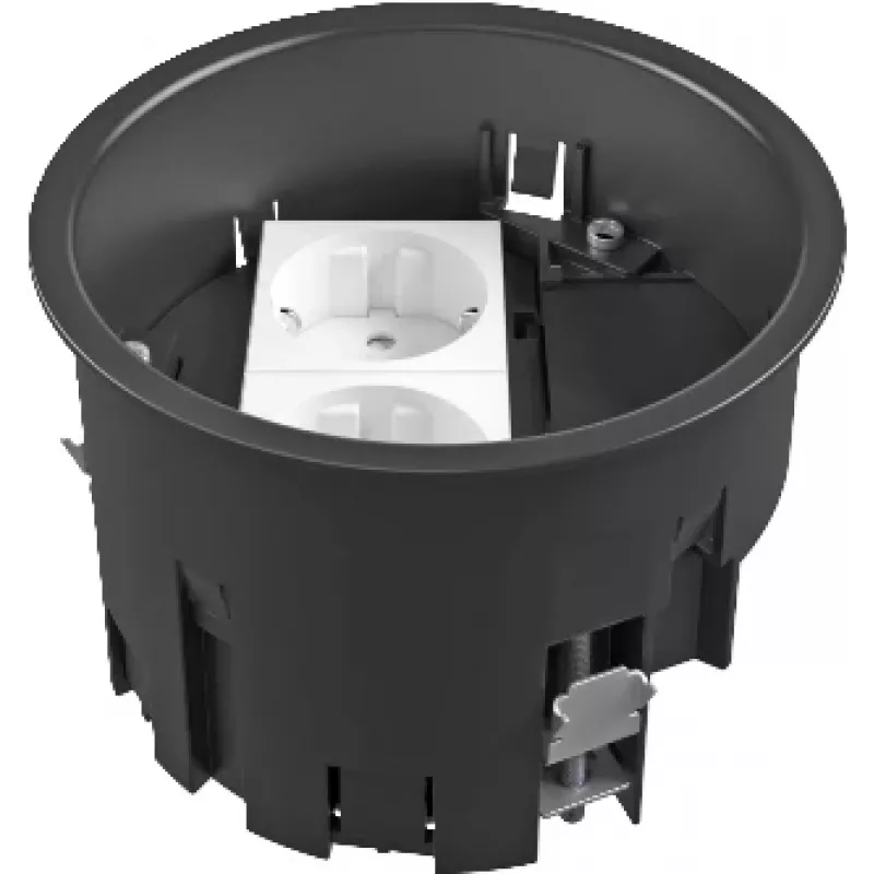 Obo Bettermann 7408832 Black – Juodas kabelio tvirtinimo elementas