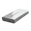 Nešiojama baterija Green Cell BPLGC20P 20800 mAh Li‑Jonų, USB‑C PD 65W, 2x USB‑C + 1x USB‑A, aliumininis korpusas