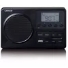Nešiojamas radijas Lenco MPR-035BK – FM/AM, maitinimas iš tinklo arba baterijų, 2,5 colio LCD, 20 FM išankstinių nustatymų, 3,5 mm išėjimas