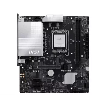MSI PRO H810M-B pagrindinė plokštė Intel H810 LGA 1851 (Socket V1) micro ATX