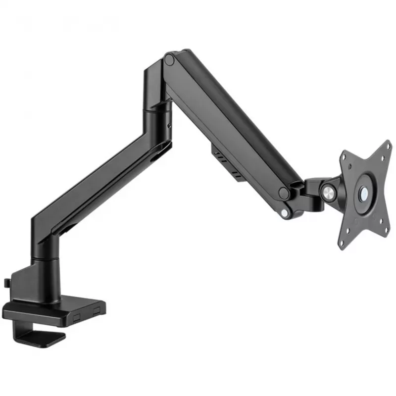 Goobay Single Monitor Gas Spring Mount, juodas (grindinis stovas, 31.89), monitoriaus stovas