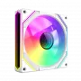 Gamemax FN12A-S8I korpuso ventiliatorius, baltas