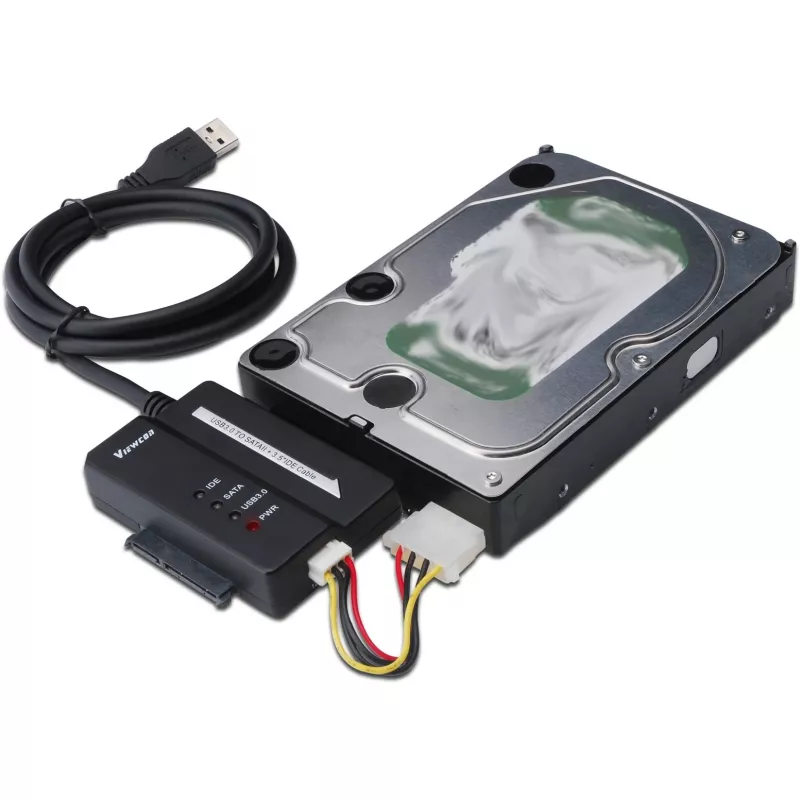 DIGITUS DA-70325 – saugyklos valdiklis 2,5 colio / 3,5 colio diskams – ATA/SATA 3Gb/s – 300 MB/s – USB 3.0