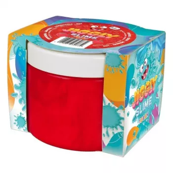TUBAN Slime Tuban Jiggly Slime raudona Braškė 500g – raudonas braškių kvapo gleivėtas žaislas, 500 g