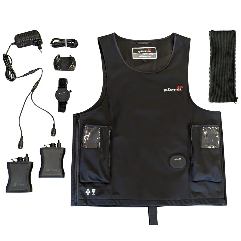 Glovii GMV2L vandens sporto liemenė Black Softshell