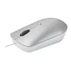 Laidinė optinė ambidekstrinė pelė Lenovo 540 USB Type-C, 3 DPI režimai, pilka, 4 mygtukai, 1,8 m laidas