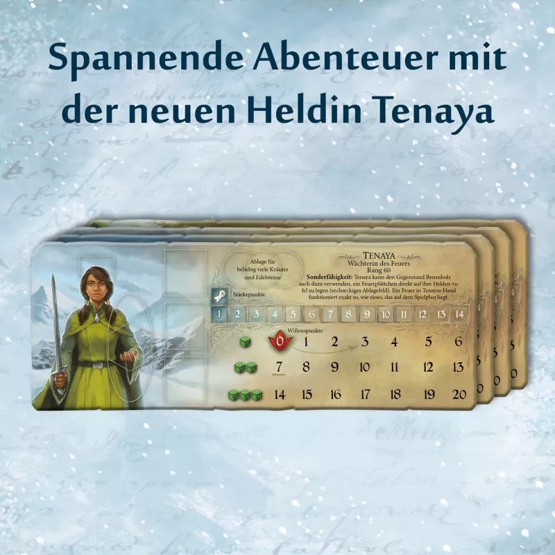 Die Legenden von Andor – Amžinasis šaltis, stalo žaidimas