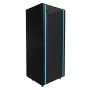Stovimas serverio stovas Extralink 42U 800x800 juodas, 1400 kg talpa