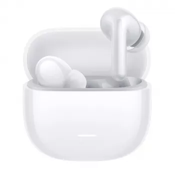 Belaidės ausinės Xiaomi Redmi Buds 8 Lite – baltos, ANC, Bluetooth