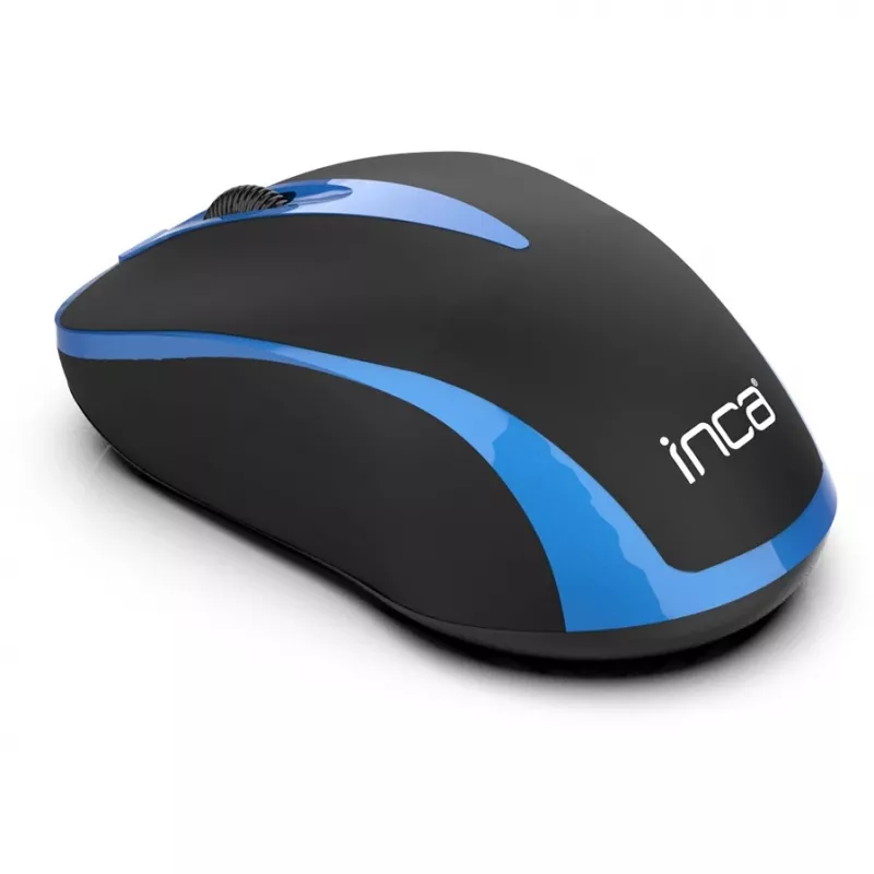 Cian Technology GmbH INCA Maus IWM-221RSMV belaidė pelė Nano-USB, 1000 DPI, juoda/mėlyna, mažmeninė