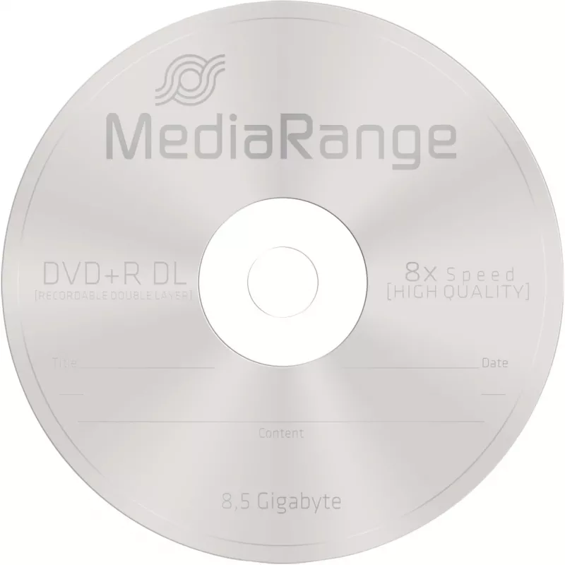 DVD+R DL MediaRange MR465 8.5 GB 5 vnt.