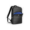 Kuprinė Backpack Port Designs ECO PORTLAND II, skirta 40,6 cm (16 colių) nešiojamiesiems kompiuteriams, vienspalvė juoda, 1 priekinė kišenė, 360 g